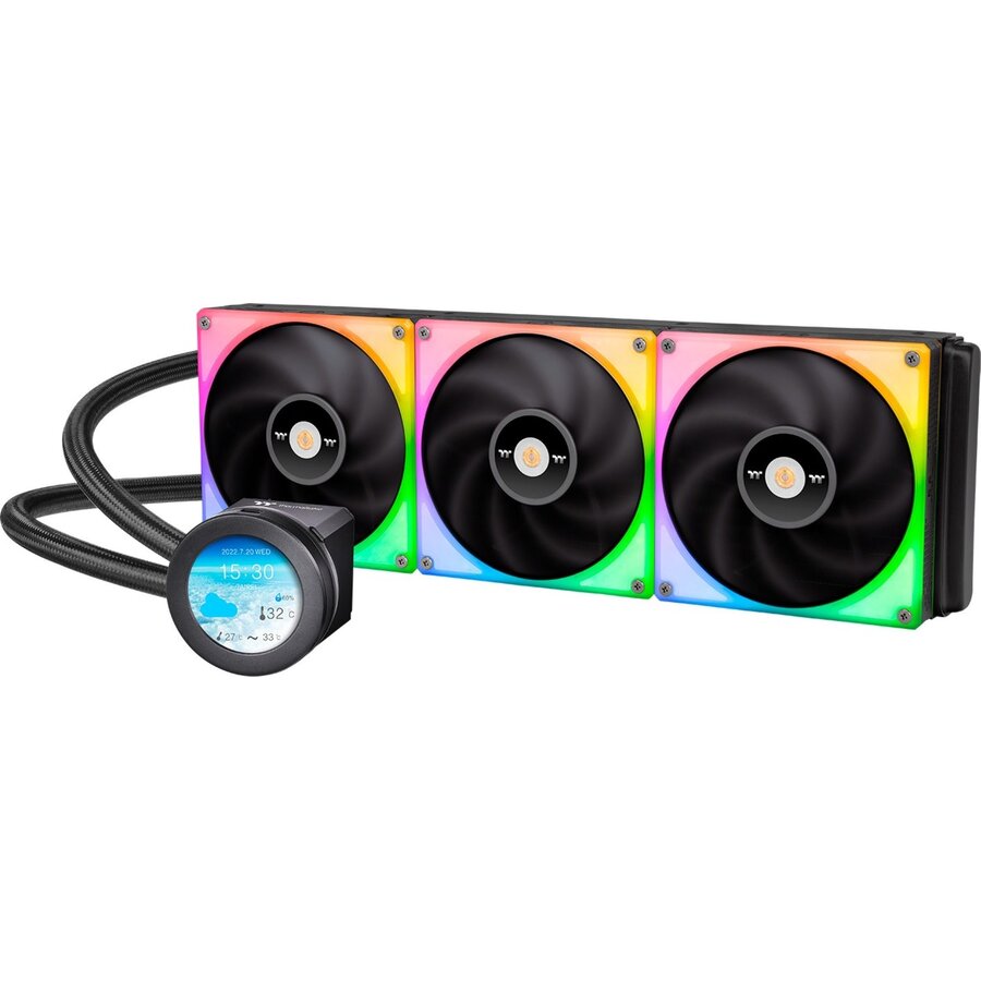 TOUGHLIQUID Ultra 420 RGB All-In-One Liquid Cooler 420mm, water cooling (black)
