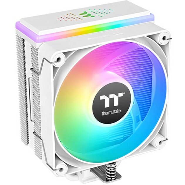 ASTRIA 200 ARGB Lighting CPU Cooler - White (white, 120 mm)