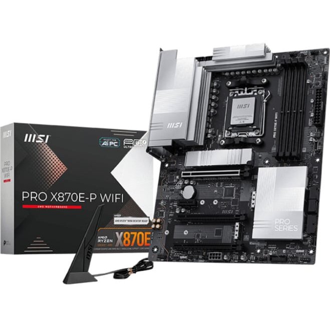 Placa de baza PRO X870E-P WIFI - Socket AM5 - motherboard black