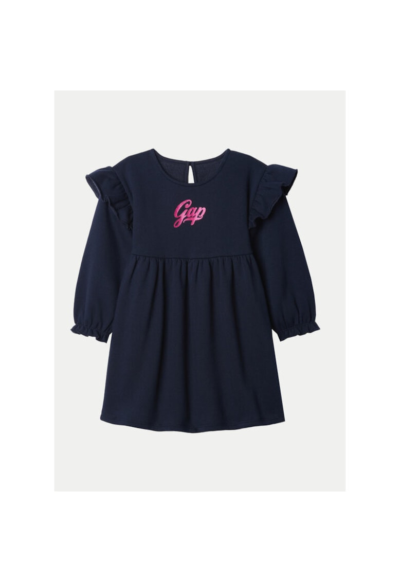 Rochie fete -  304985959 - Bumbac/Poliester - Albastru - Albastru