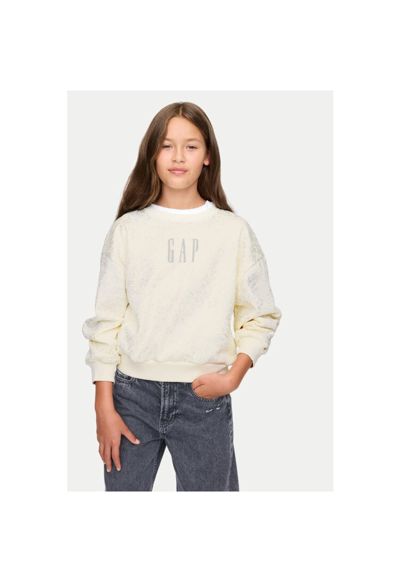 Bluza fete -  304985829 - Bumbac/Poliester - 134 CM - Bej