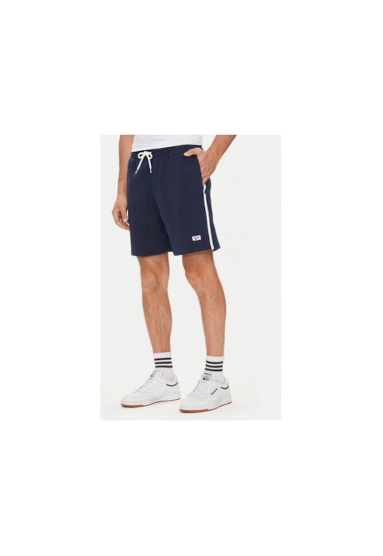 Pantaloni scurti barbati -  304552403 - Bumbac/Poliester reciclat - Albastru - Albastru