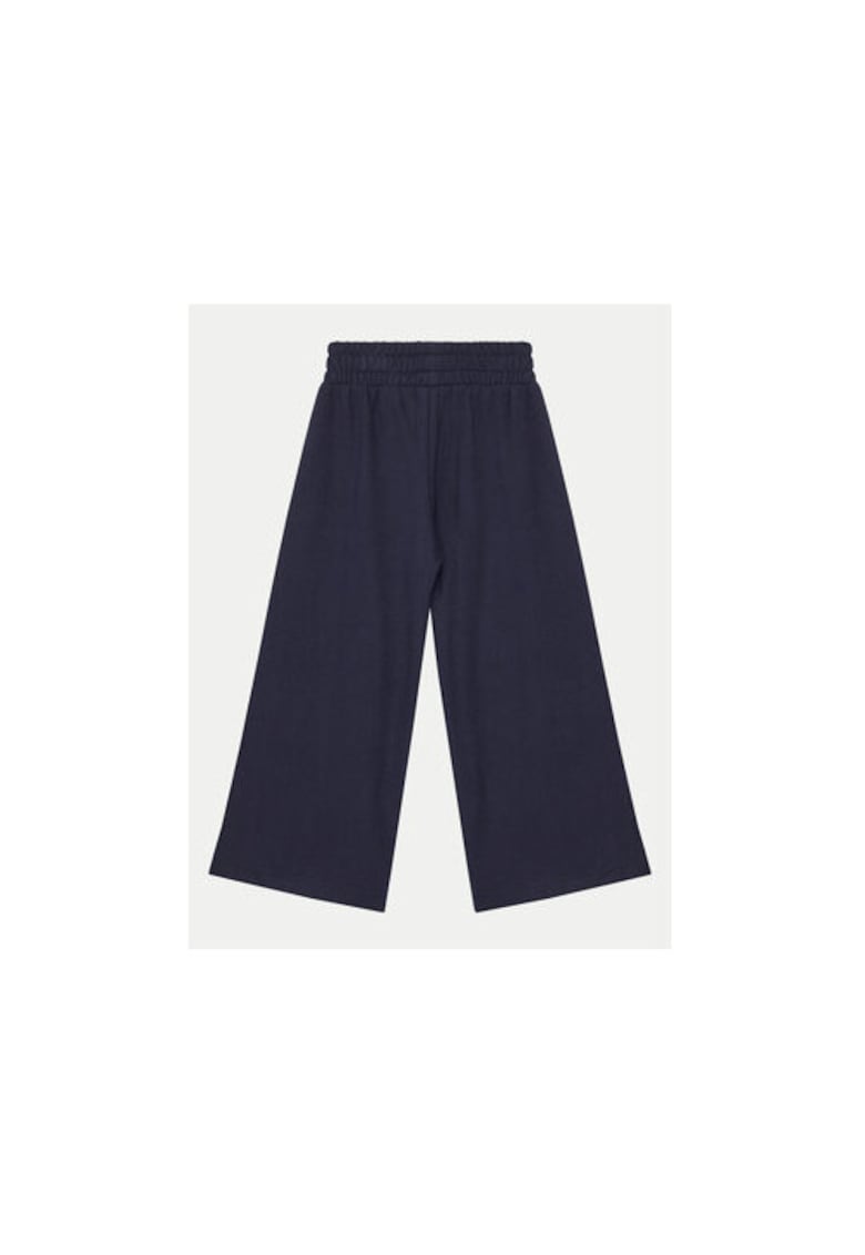 Pantaloni fete -  305289834 - Bumbac/Poliester reciclat - 134 CM - Albastru