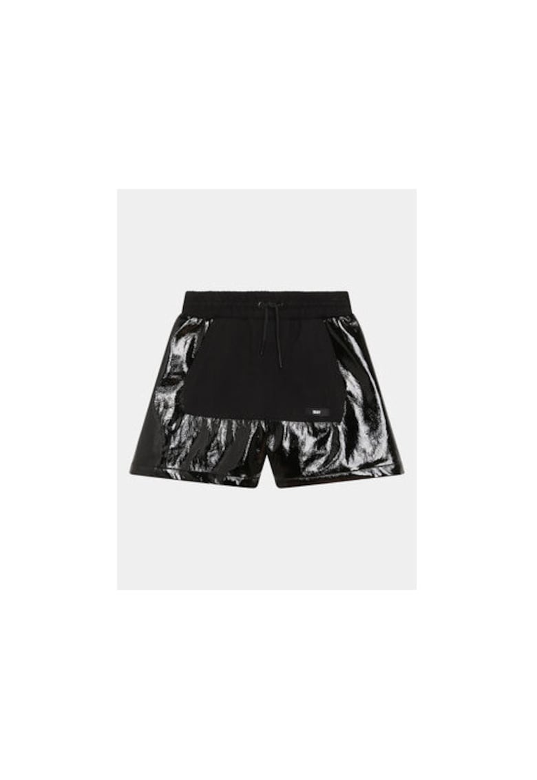 Pantaloni scurti fete -  303051143 - Poliester - Negru - Negru