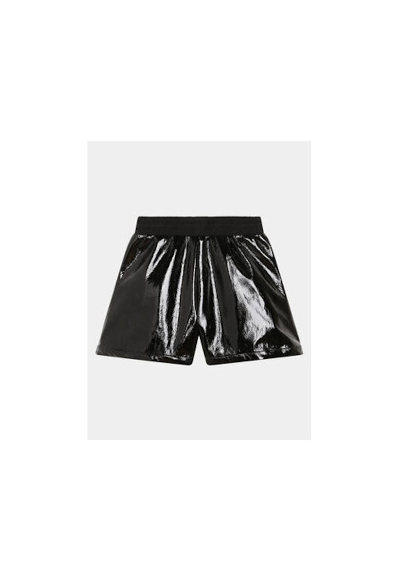 Pantaloni scurti fete -  303051204 - Poliester - Negru - Negru