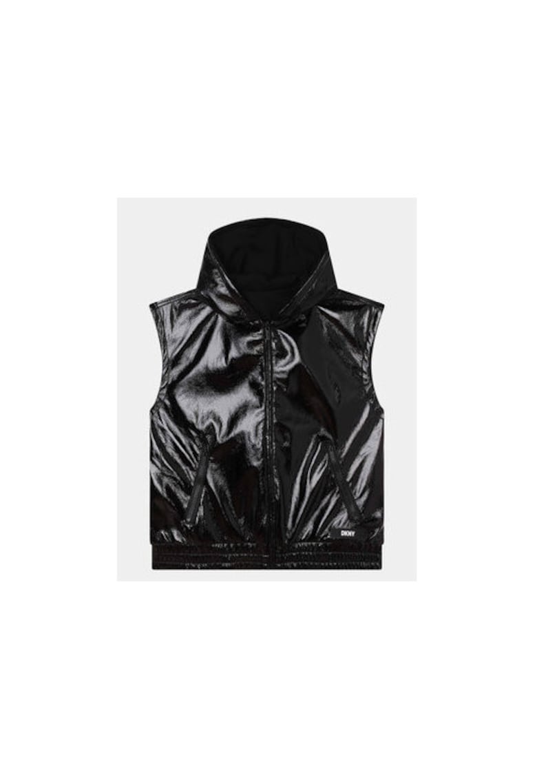 Vesta fete -  303061104 - Poliester - Negru - Negru