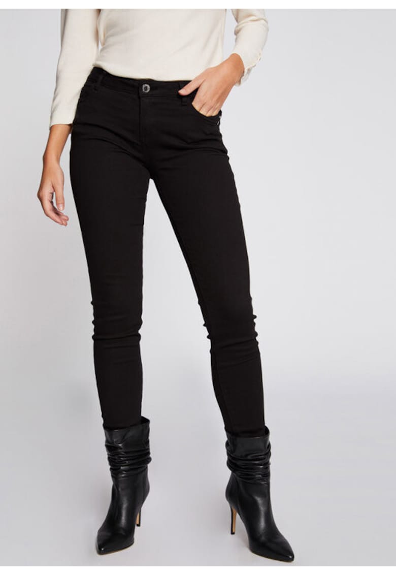 Blugi dama -  208407793 - Bumbac/Poliester - Negru - Negru