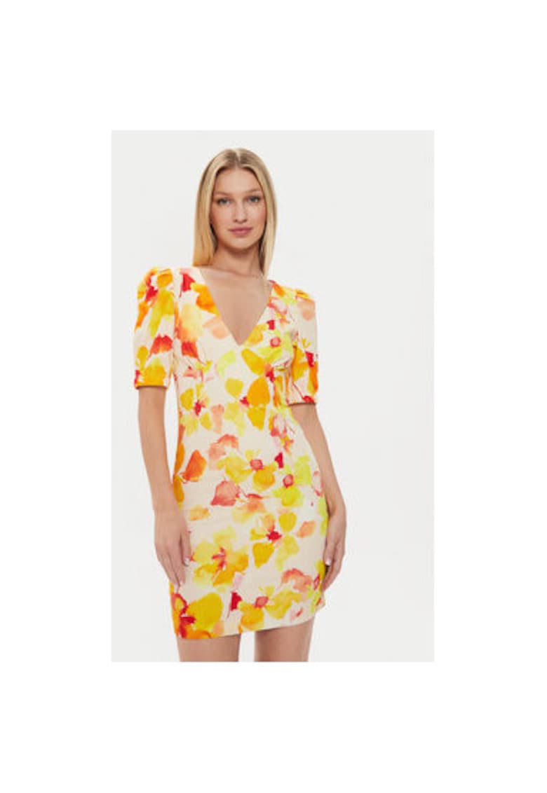 Rochie dama -  303918811 - Bumbac - Galben - Galben