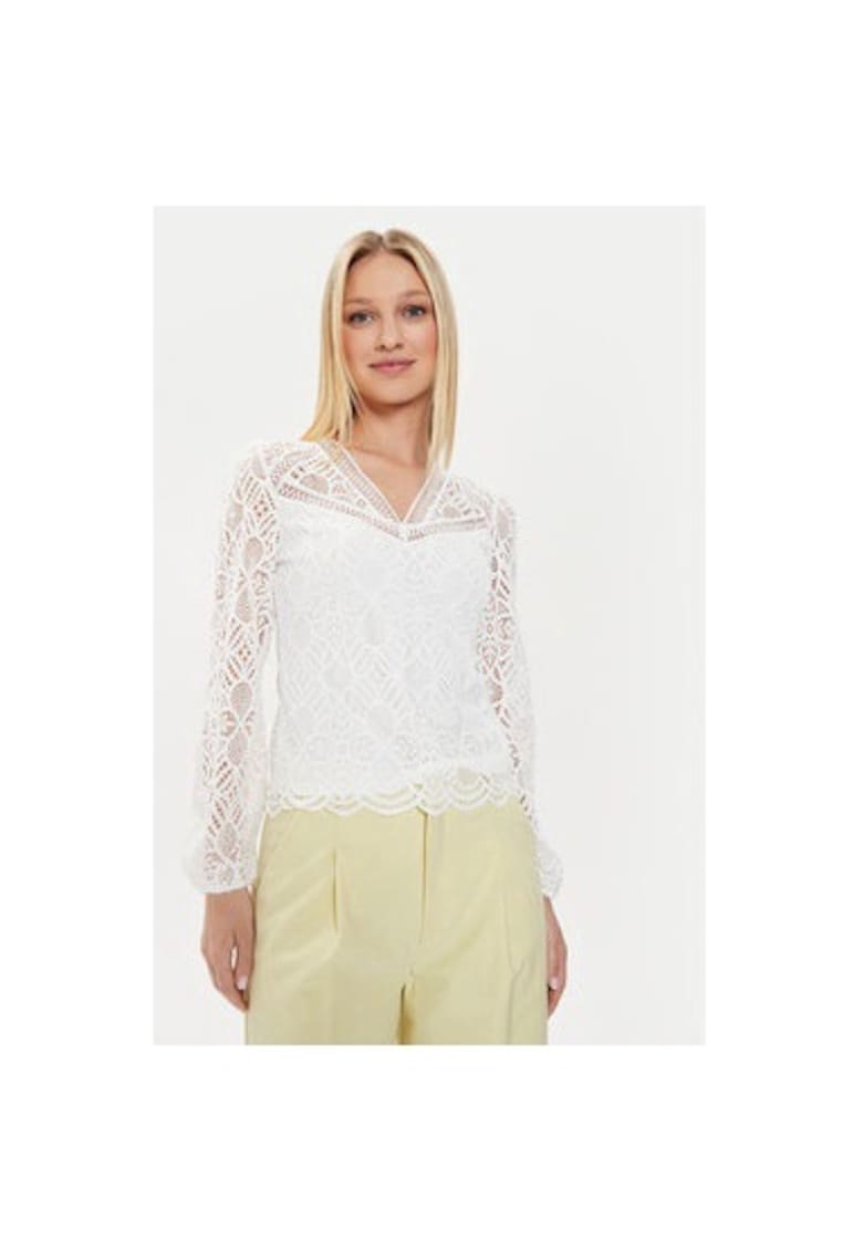 Bluza dama -  303919214 - Bumbac/Poliamida - Bej - Bej