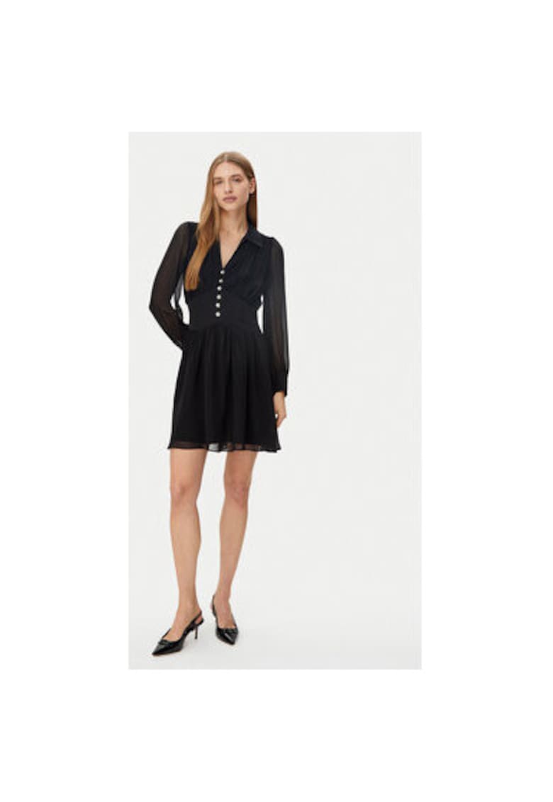 Rochie dama -  305253491 - Poliester - Negru - Negru
