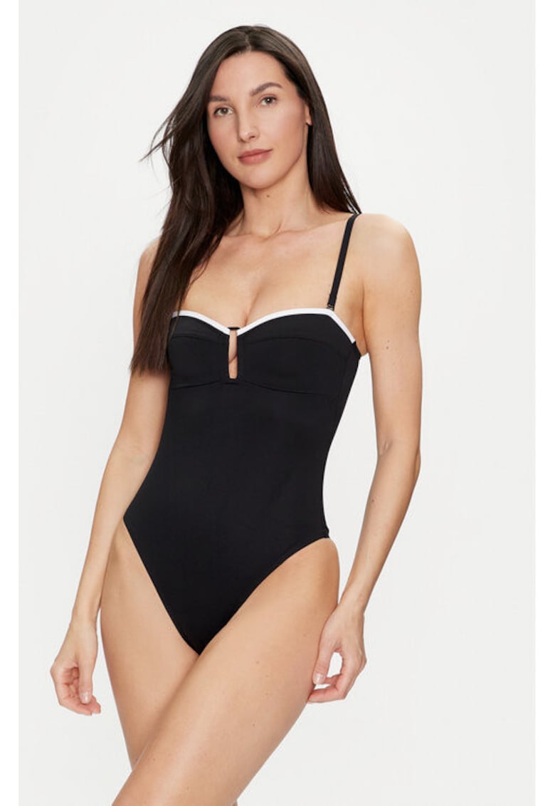 Costum de baie dama -  303559151 - Nylon - Negru - Negru