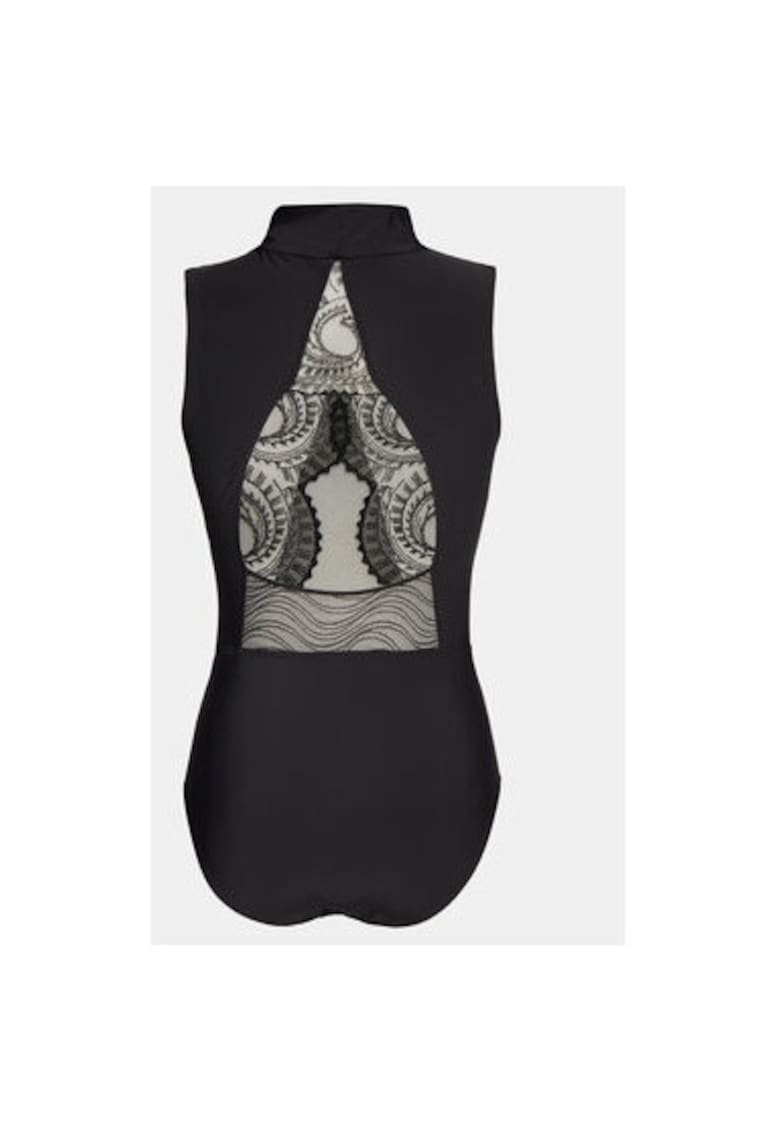 Body dama -  303814410 - Nylon/Elastan - Negru - Negru