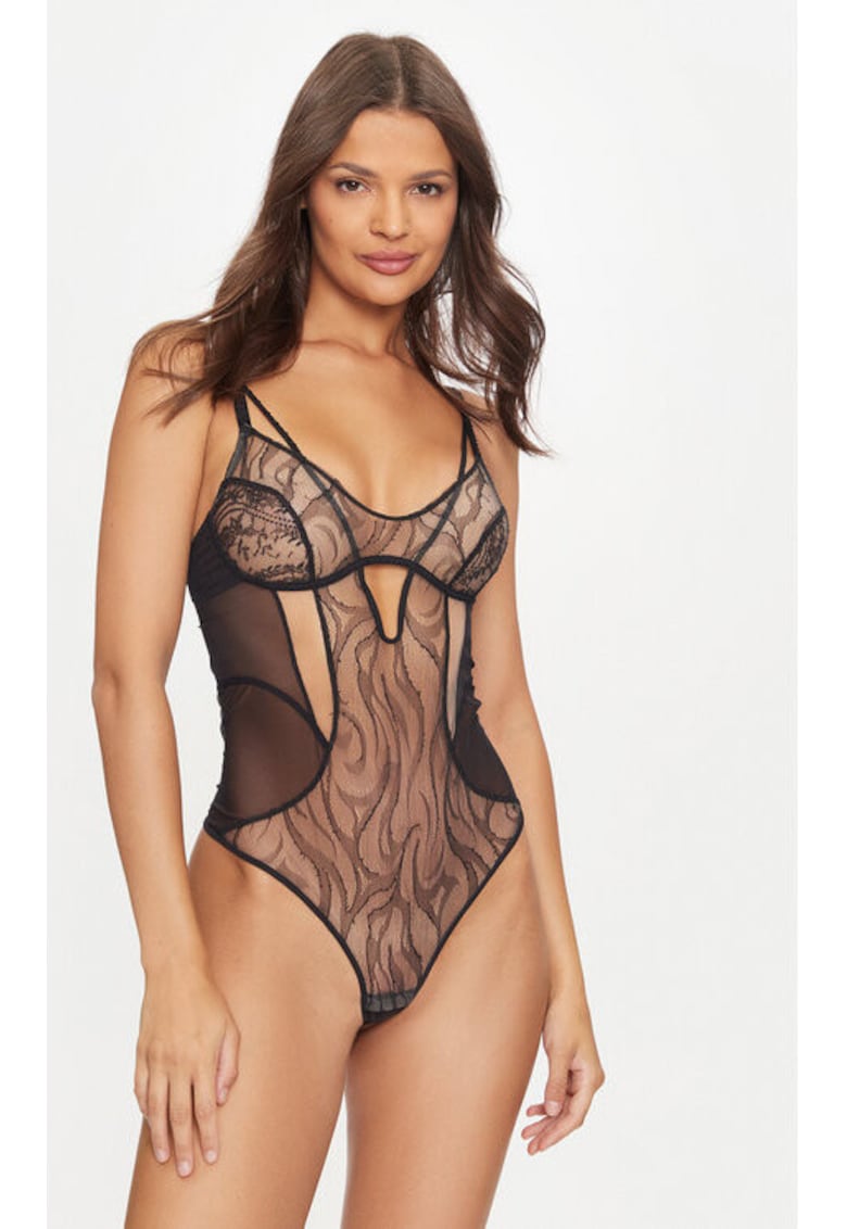 Body dama -  304178160 - Poliamida - Negru - Negru