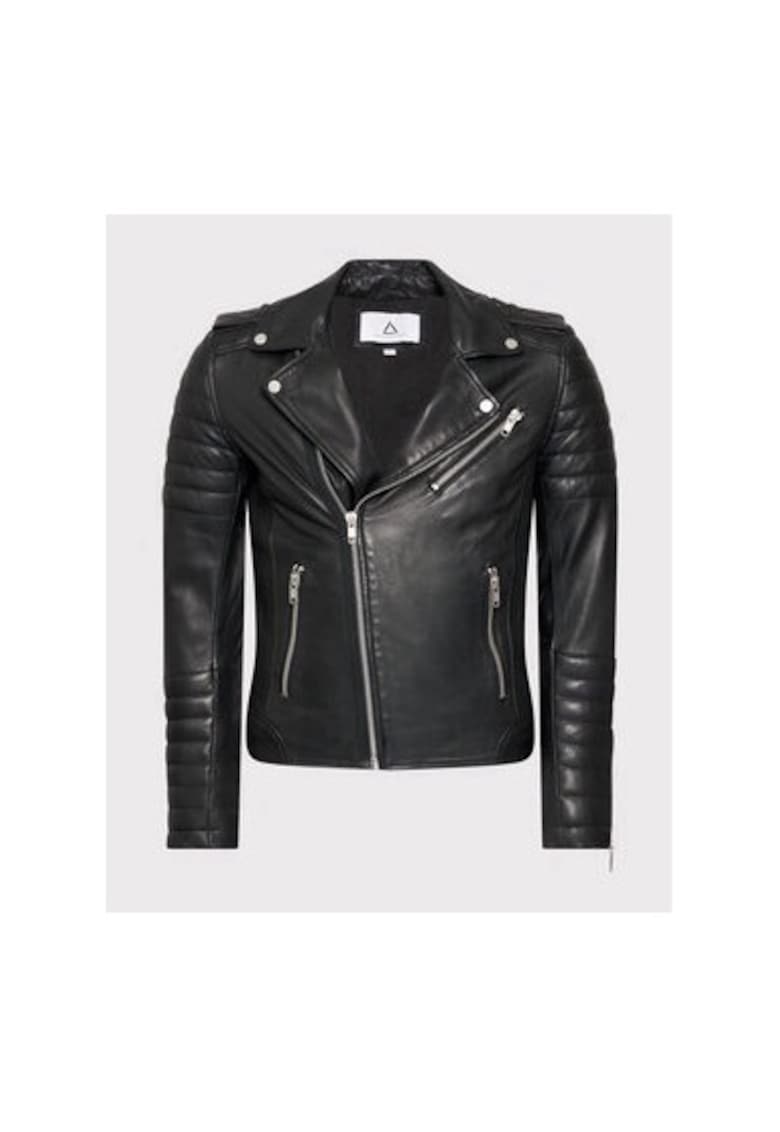 Geaca Barbati -  209242324 - Piele - Negru - Negru