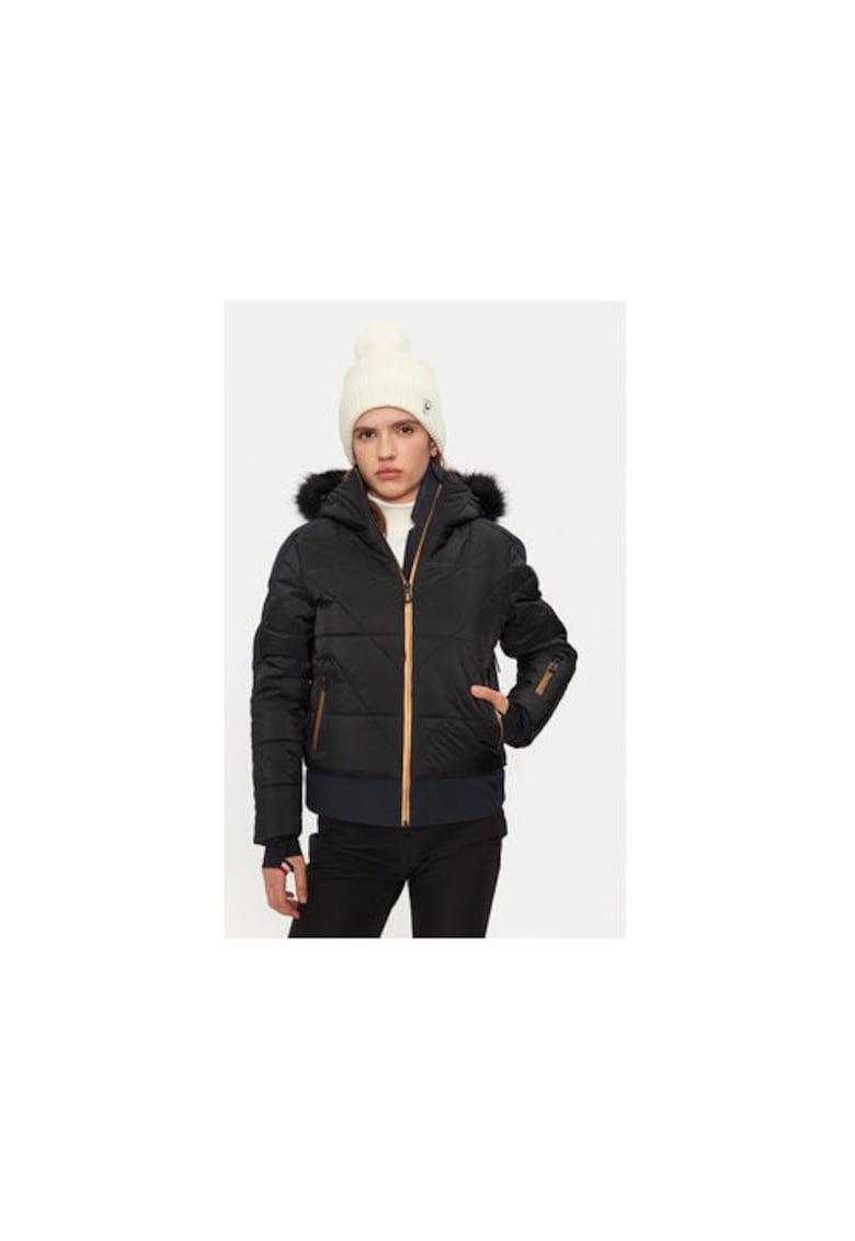 Geaca ski dama -  304735660 - Poliamida - Negru - Negru