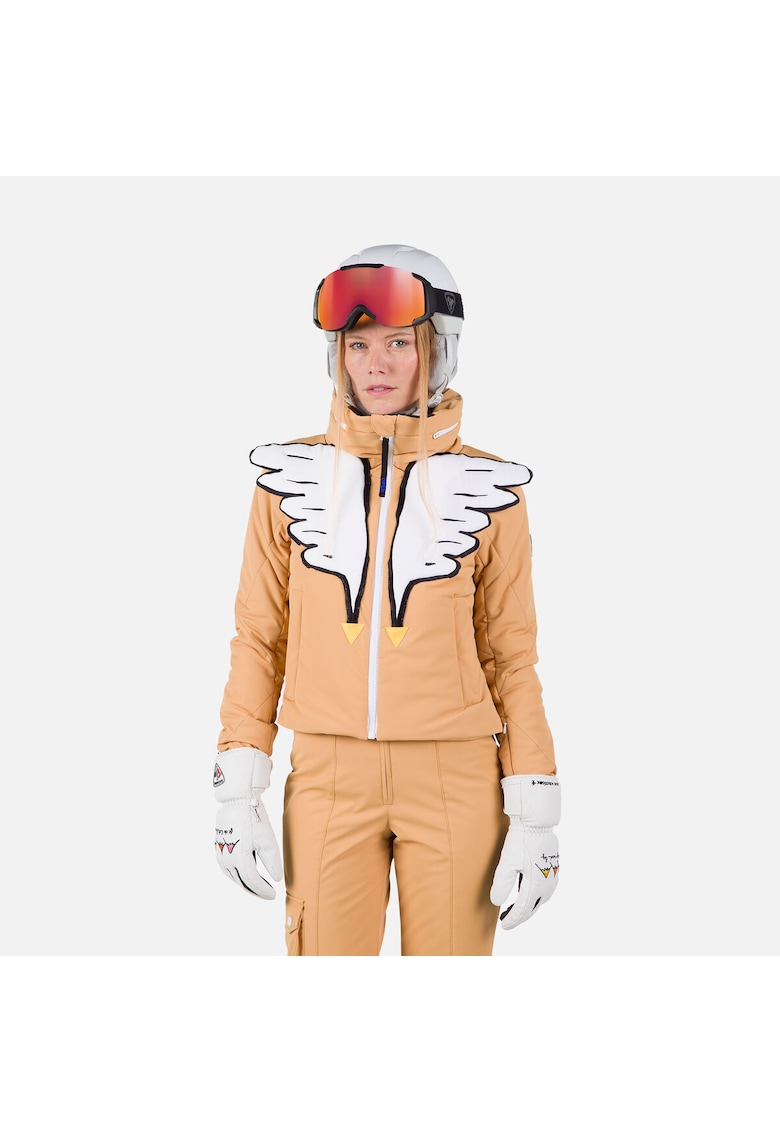 Geaca ski  JCC Birdy Poetic - bej - pentru dama - Bej