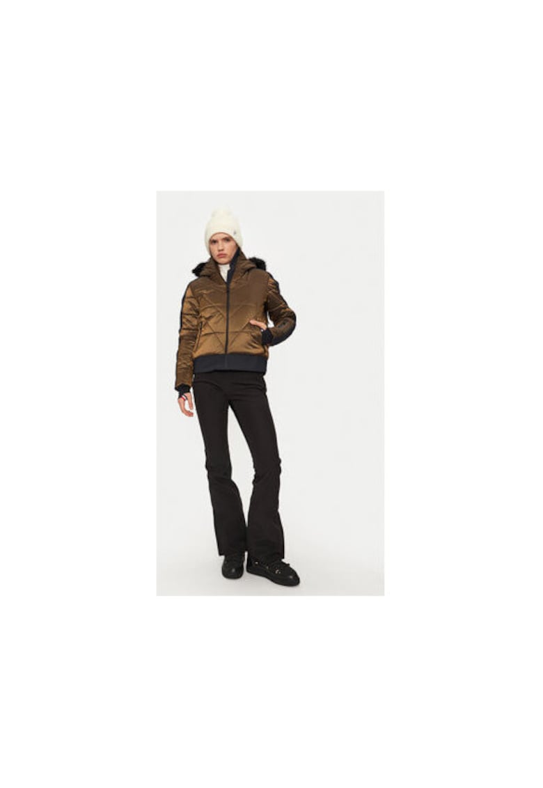 Geaca ski dama -  304735677 - Poliamida - Auriu - Auriu