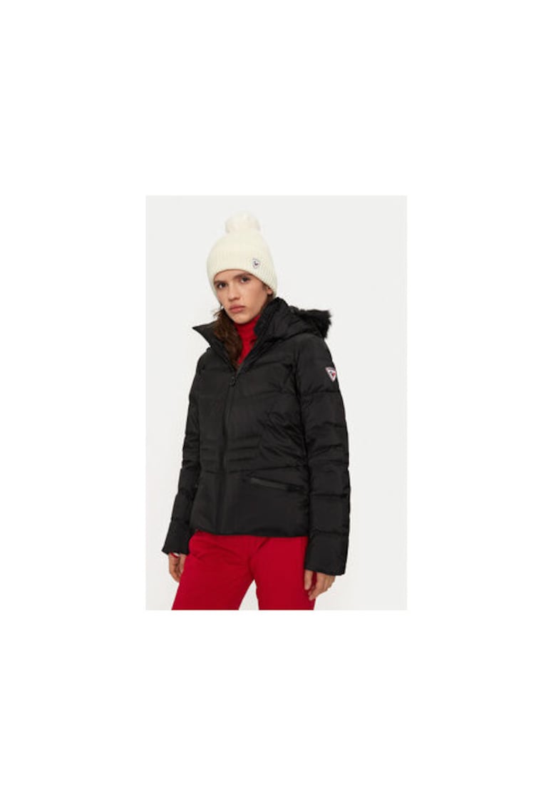 Geaca ski dama -  304735646 - Poliamida - Negru - Negru