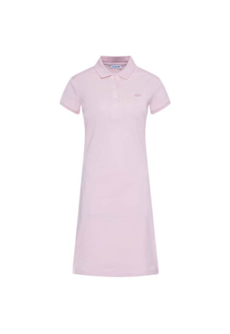 Rochie dama -  206964014 - Bumbac - Roz - Roz