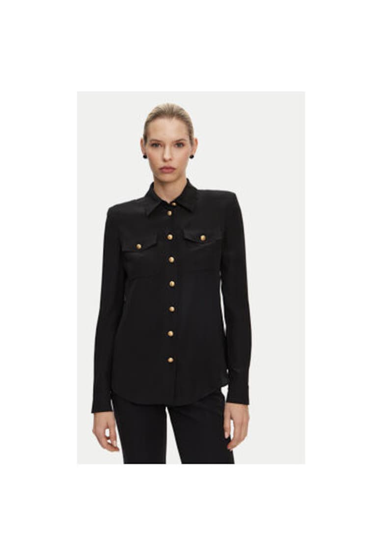 Camasa Dama -  305313669 - Matase - 40 - Negru