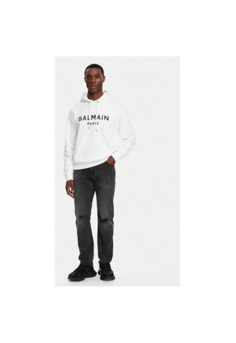 Bluza Barbati -  305313973 - Bumbac - Elastan - Alb - Alb