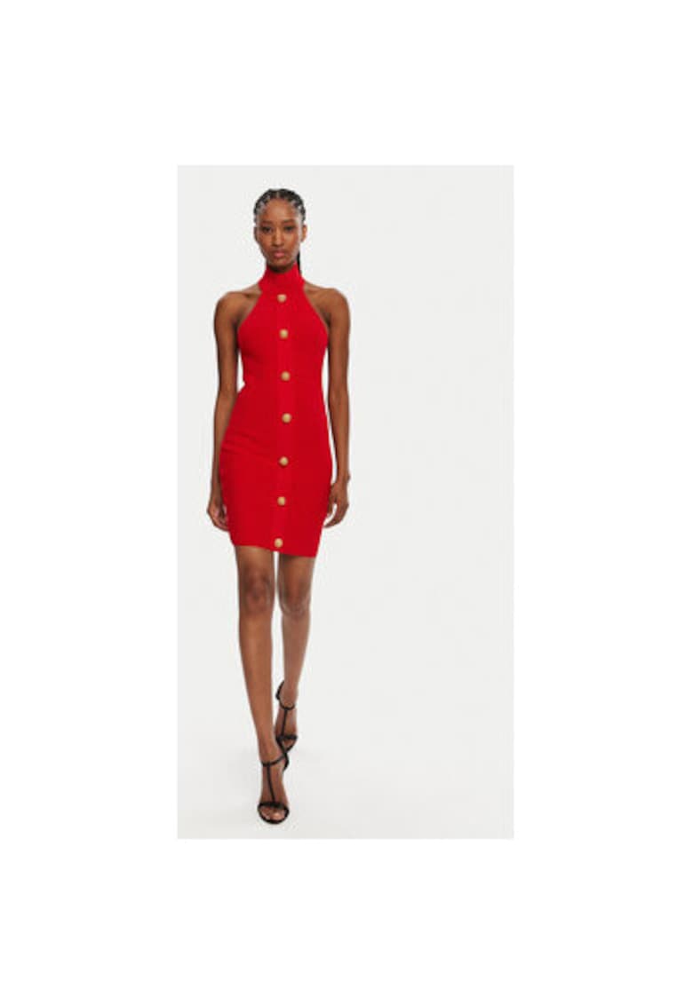 Rochie Dama -  305313522 - Viscoza - Poliamida - Negru - Negru