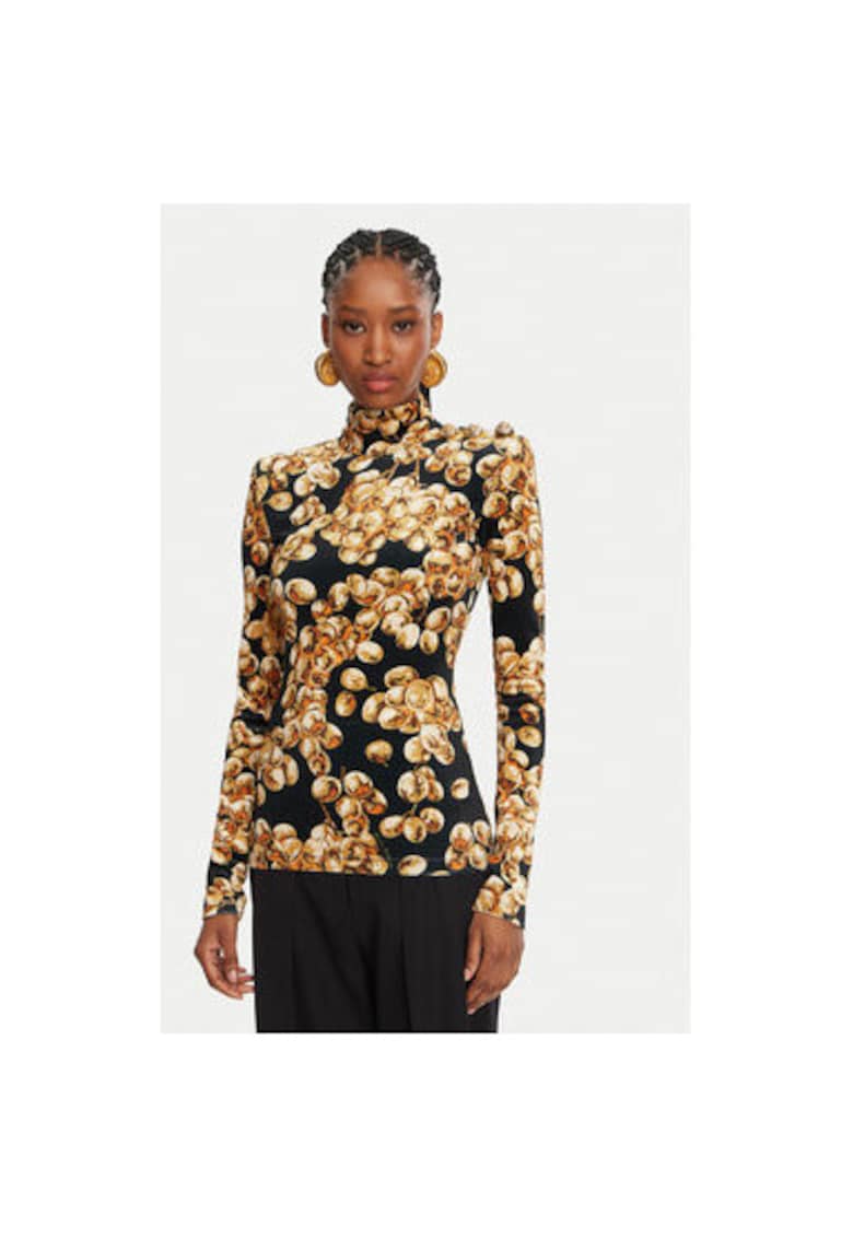 Bluza Dama -  305313447 - Poliester - Elastan - Negru - Negru