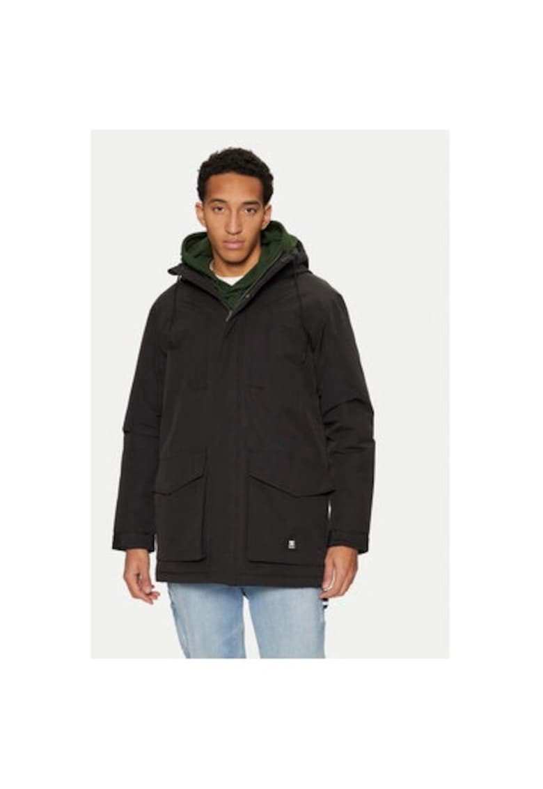 Geaca barbati -  303978518 - Bumbac/Nylon - Negru - Negru