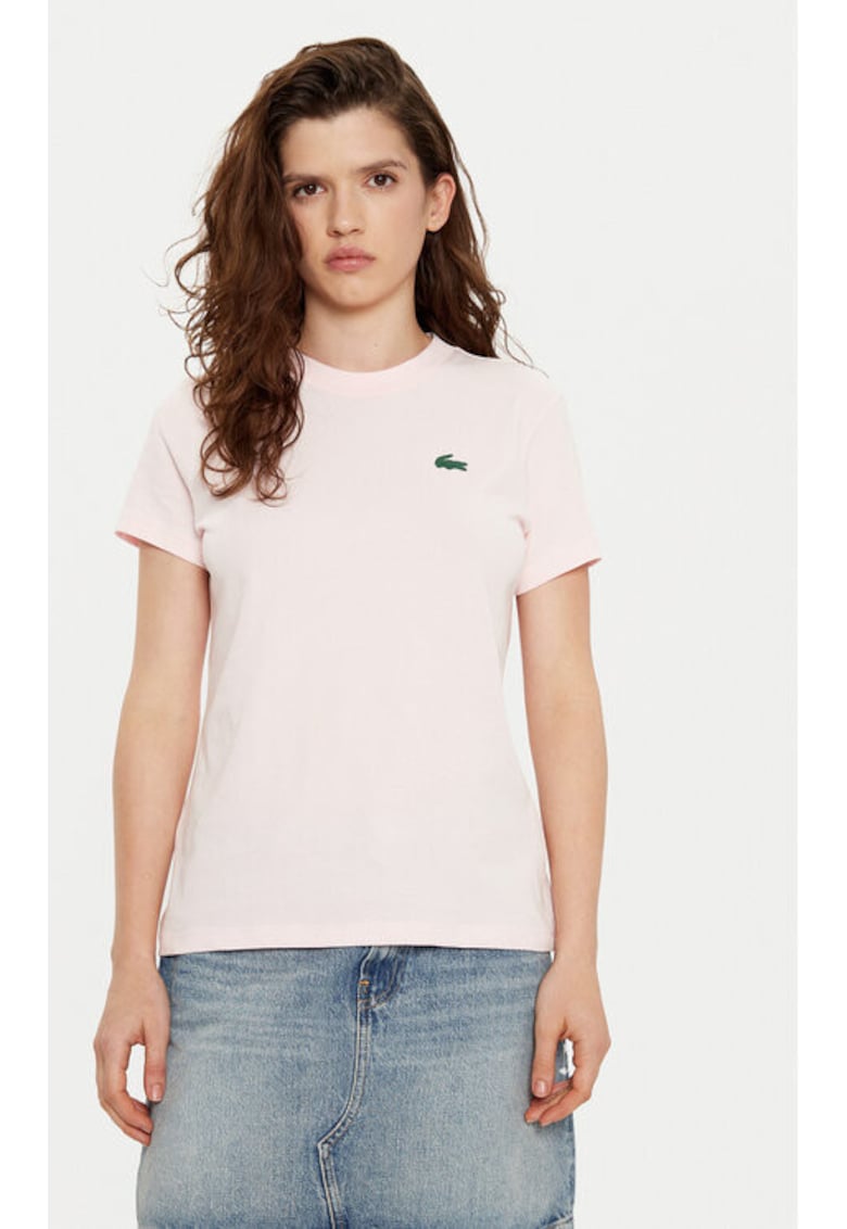 Tricou dama -  304993688 - Bumbac - Roz - Roz