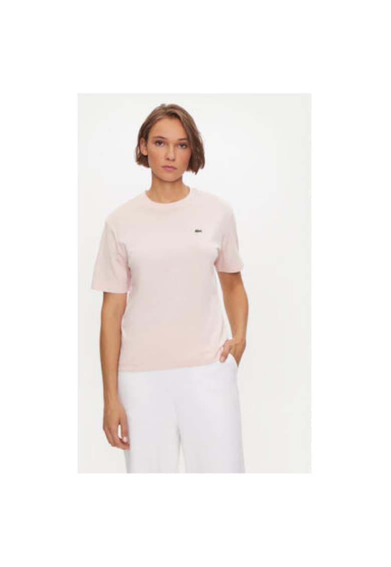 Tricou dama -  304581519 - Bumbac - Roz - Roz