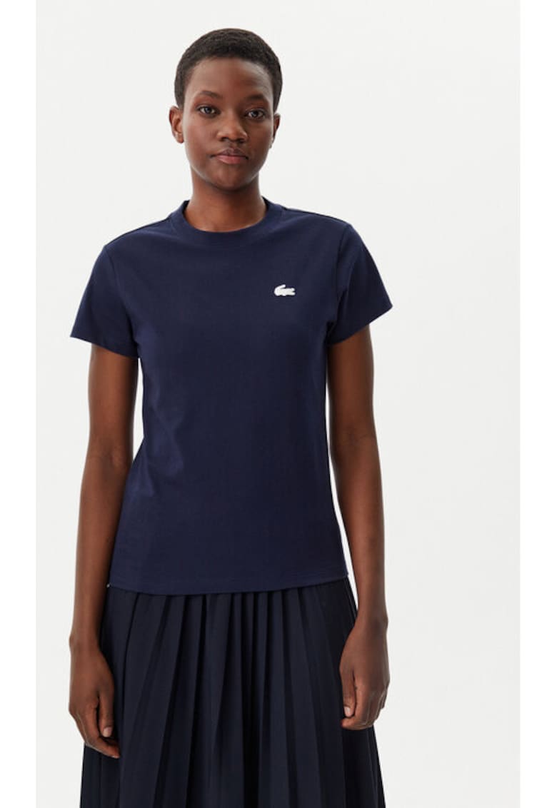 Tricou dama -  304993671 - Bumbac - Albastru - Albastru