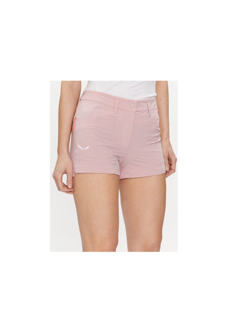 Pantaloni scurti dama -  303336516 - Poliamida - Roz - Roz