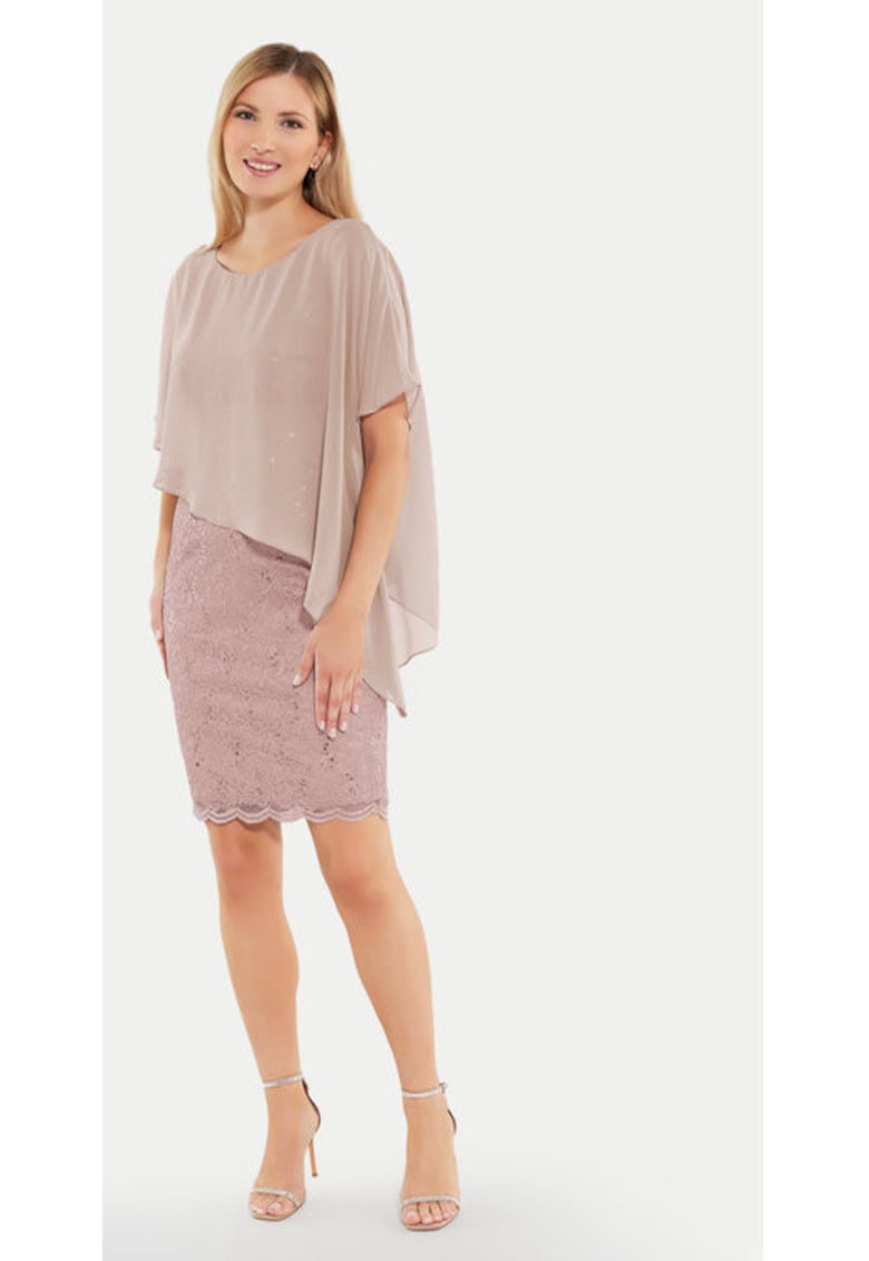 Rochie dama -  304165009 - Poliester - Bej