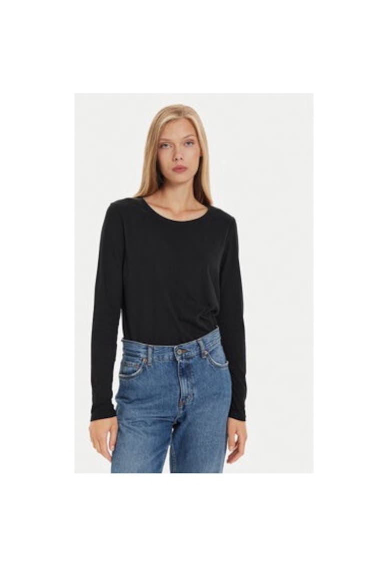 Bluza dama -  304339721 - Bumbac - Negru - Negru