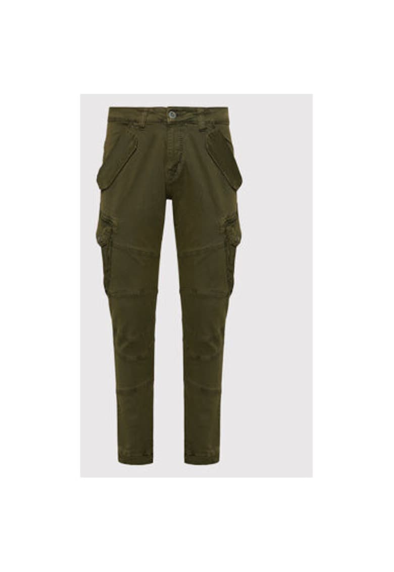 Pantaloni barbati -  207377110 - Bumbac - 165421 - Verde