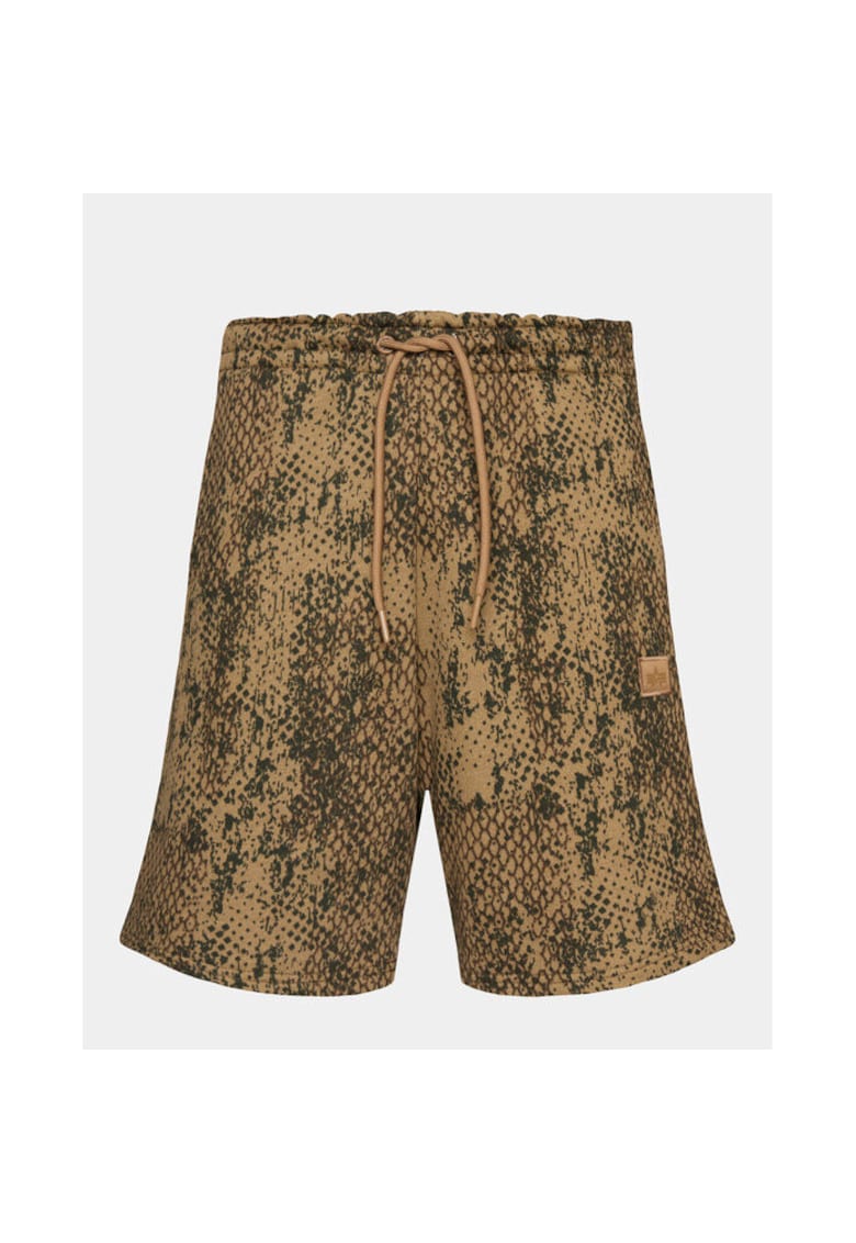 Pantaloni scurti barbati -  303861926 - Bumbac/Poliester - Maro - Maro
