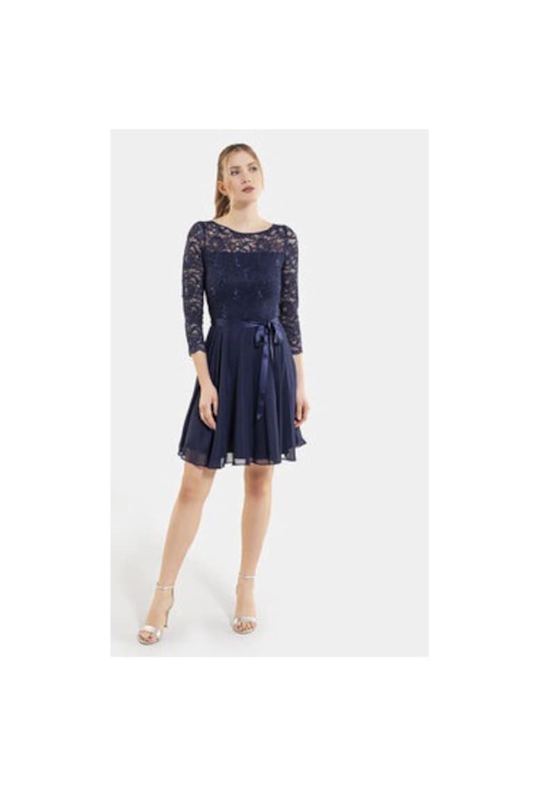 Rochie Dama -  303863876 - Poliester - Albastru - Albastru