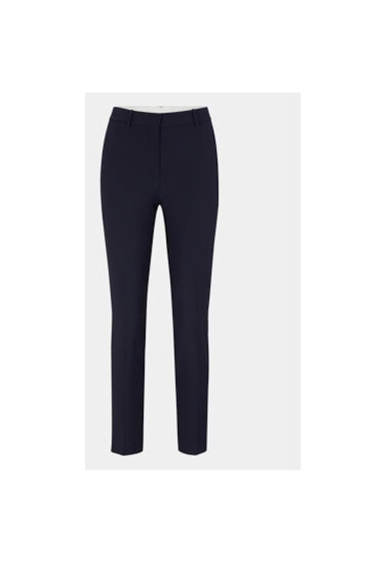 Pantaloni dama -  302401895 - Lana - Albastru - Albastru