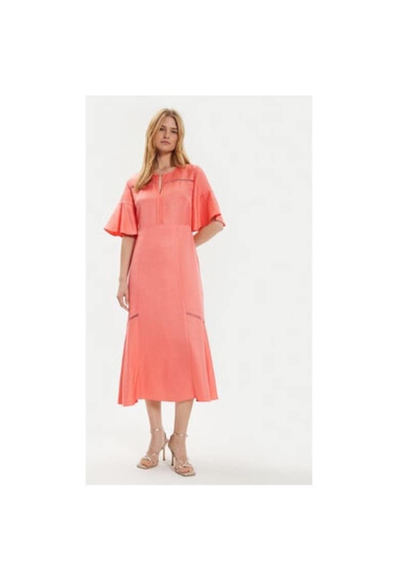 Rochie dama -  304011818 - Viscoza/In - Roz - Roz