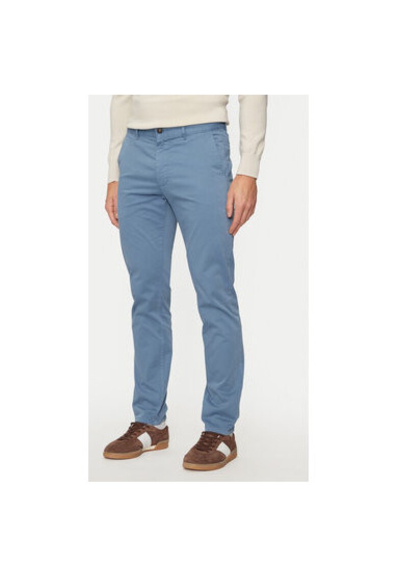 Pantaloni Barbati -  304242182 - Bumbac - Elastan - Albastru - Albastru