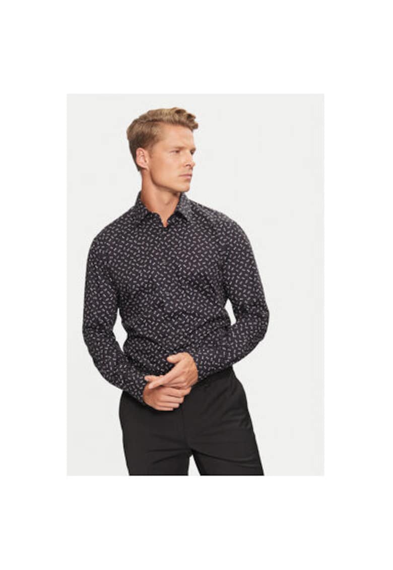 Camasa barbati -  304239977 - Bumbac - Negru - Negru
