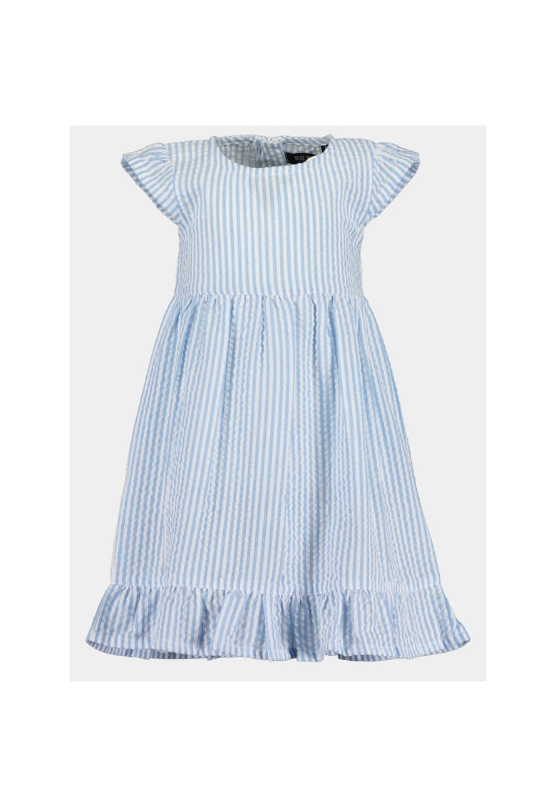 Rochie fete -  303576417 - Albastru - Bumbac