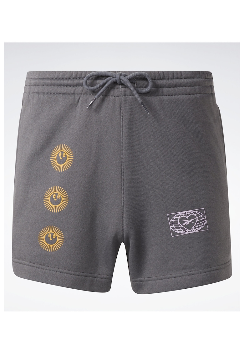 Pantaloni scurti unisex -  Bumbac/Poliester - 301694229 - Gri