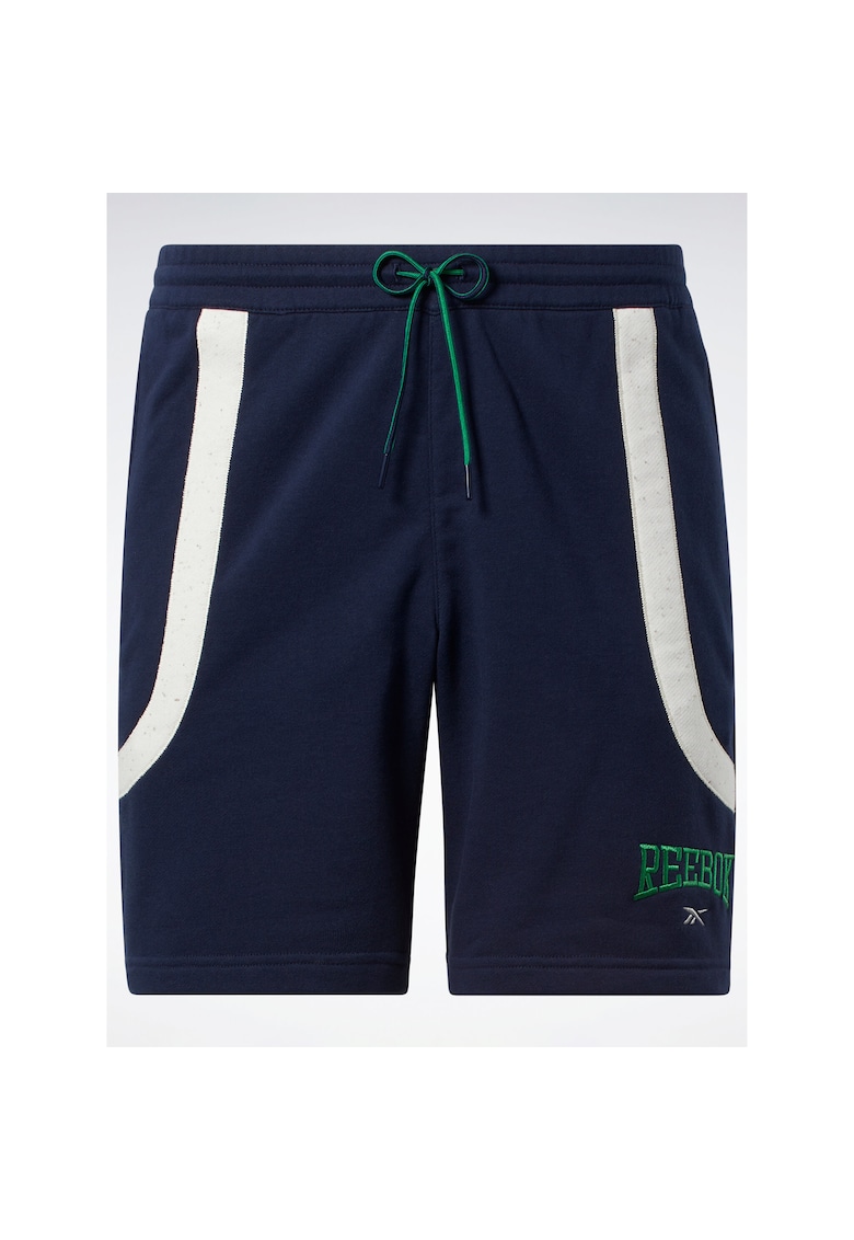 Pantaloni scurti sport barbati -  301508847 - Bumbac - Albastru