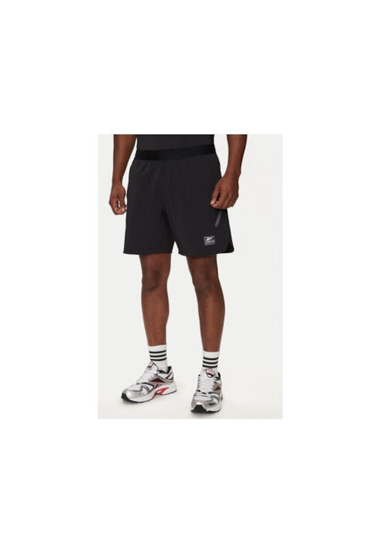 Pantaloni scurti barbati -  304553387 - Poliester - Negru - Negru