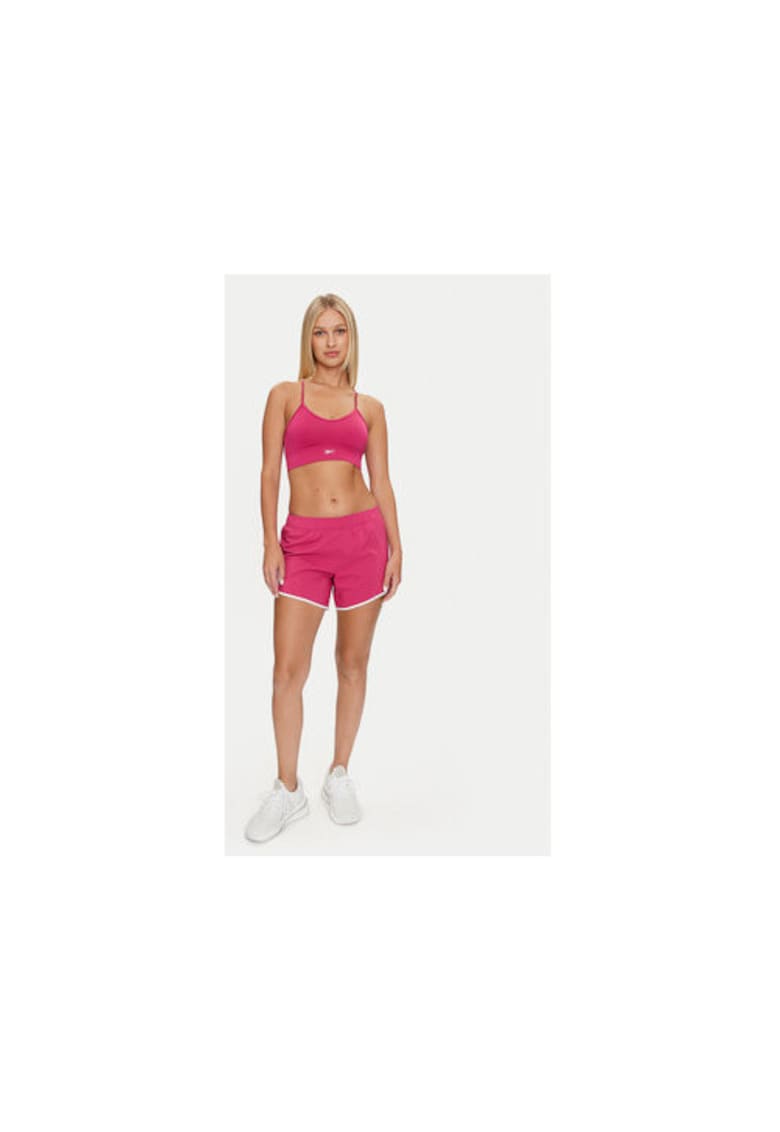 Pantaloni scurti dama -  304552113 - Poliester - Roz - Roz