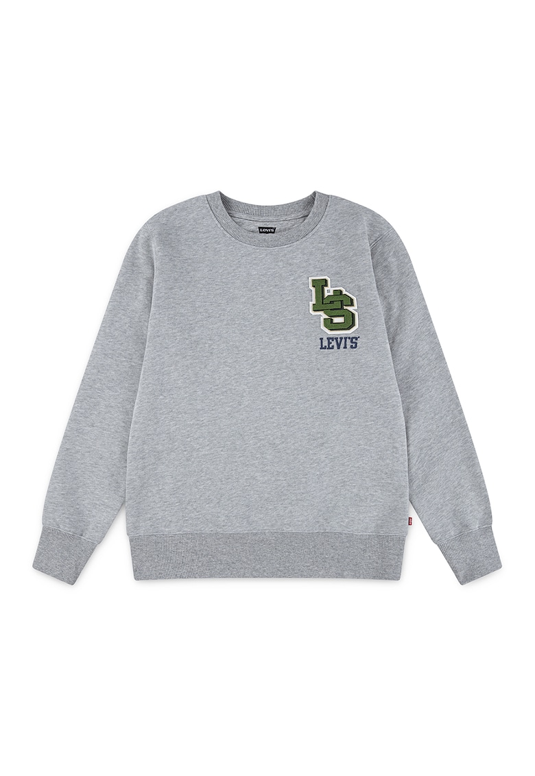 Oferte la Bluza de trening regular-fit cu logo - Gri melange