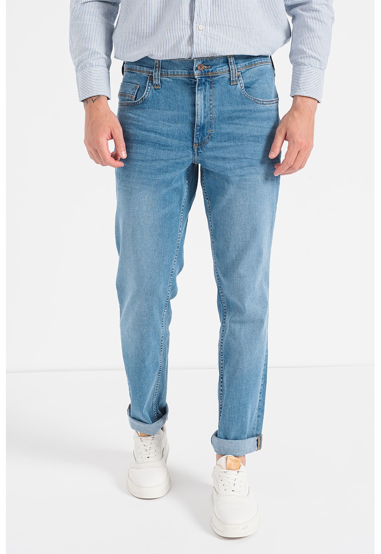 Blugi slim fit Washington - Albastru pastel