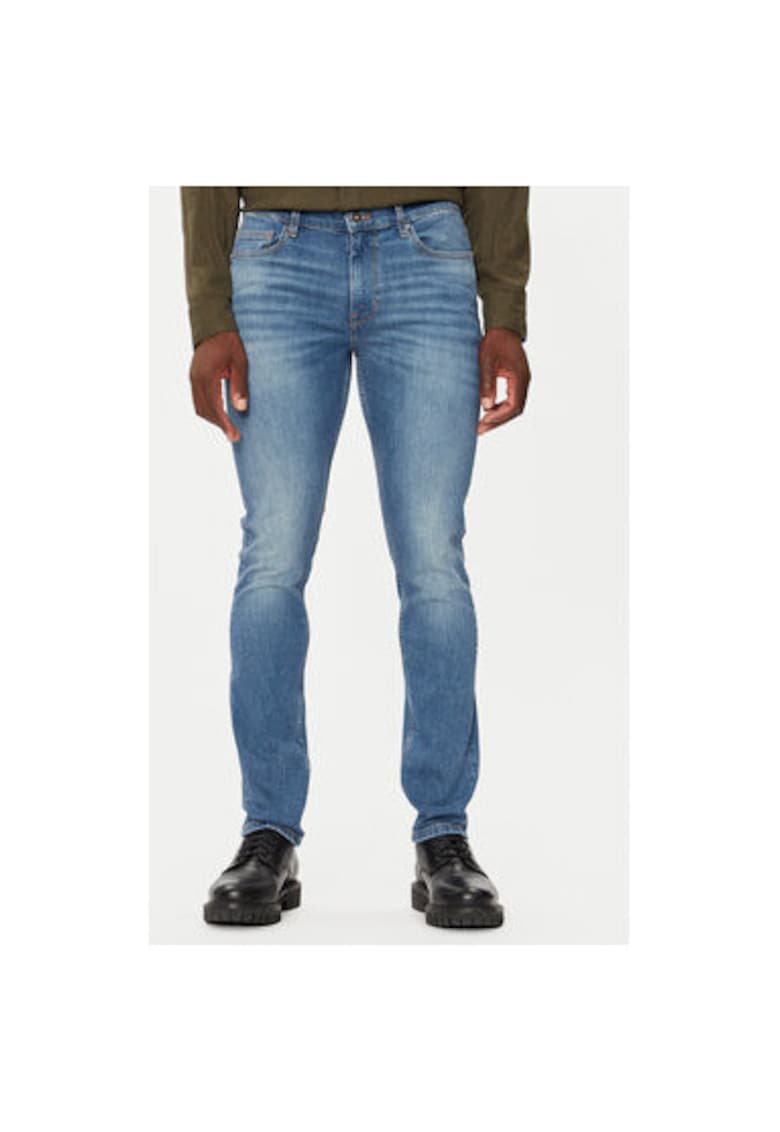 Blugi barbati -  304464560 - Bumbac - Albastru - Albastru