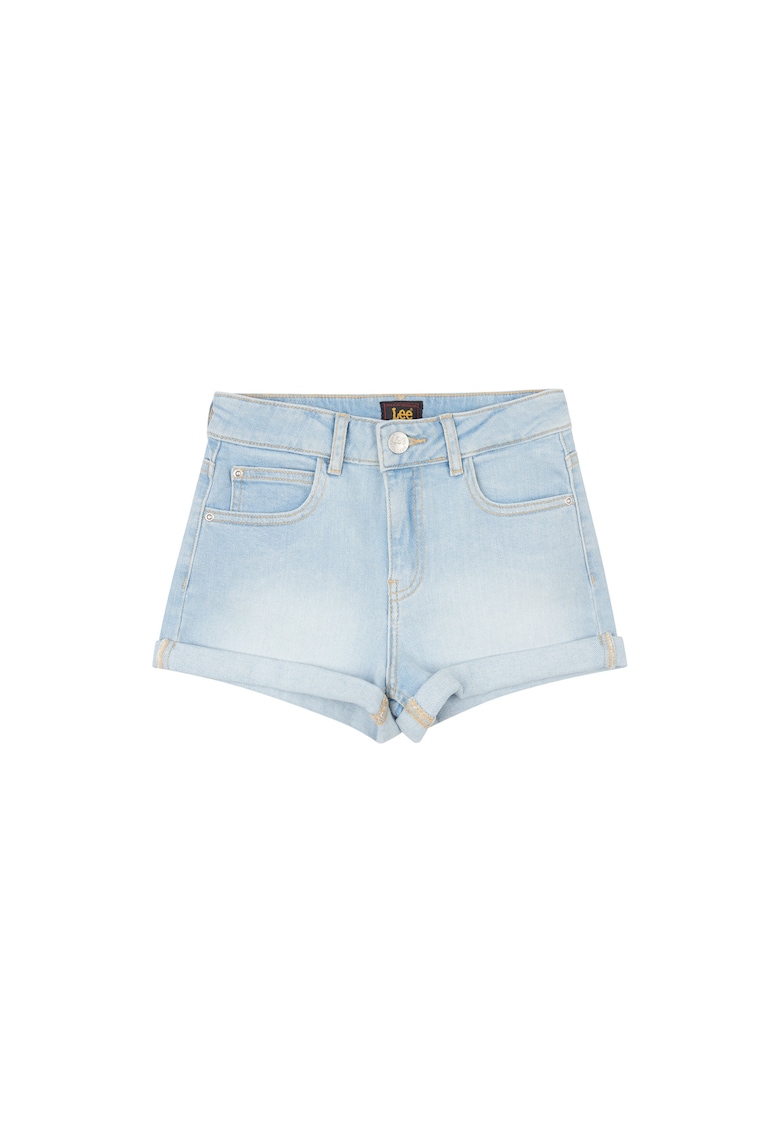 Pantaloni scurti copii -  Bumbac - Albastru